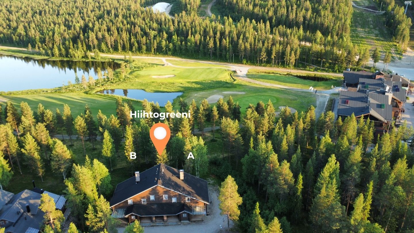 Iso vuokramökki ryhmille golfkentän laidalla